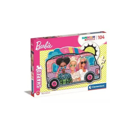 104 PIÈCES SHAPED   BARBIE