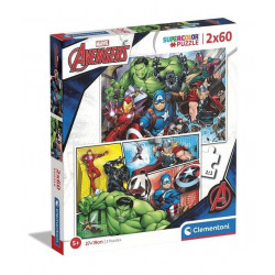 2X60 PIÈCES THE AVENGERS