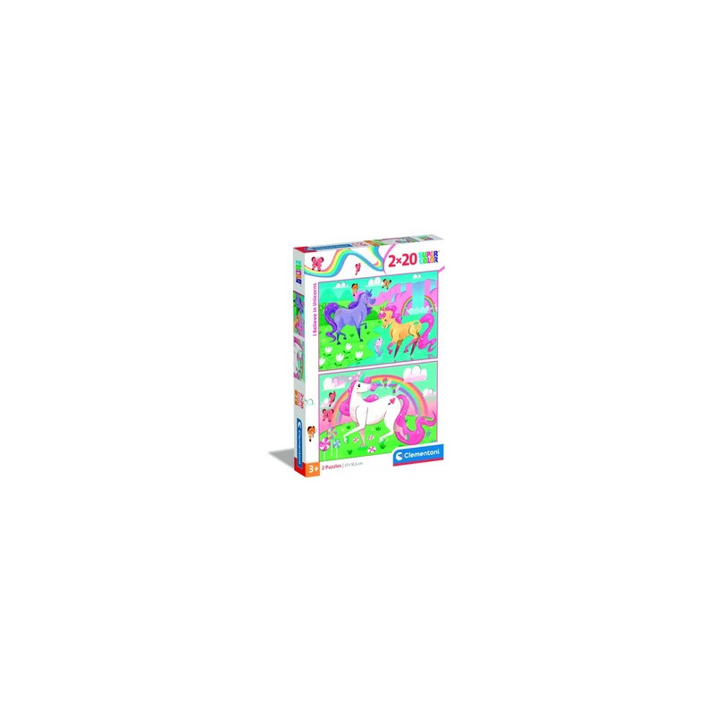 2X20 PIÈCES LICORNES