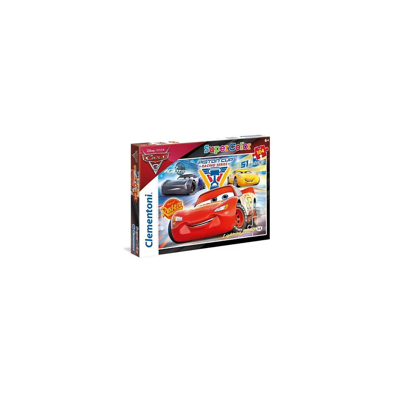 Puzzle Clementoni 104 Pieces Cars