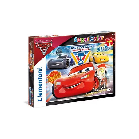 Puzzle Clementoni 104 Pieces Cars