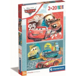 2x20 Puzzle cars