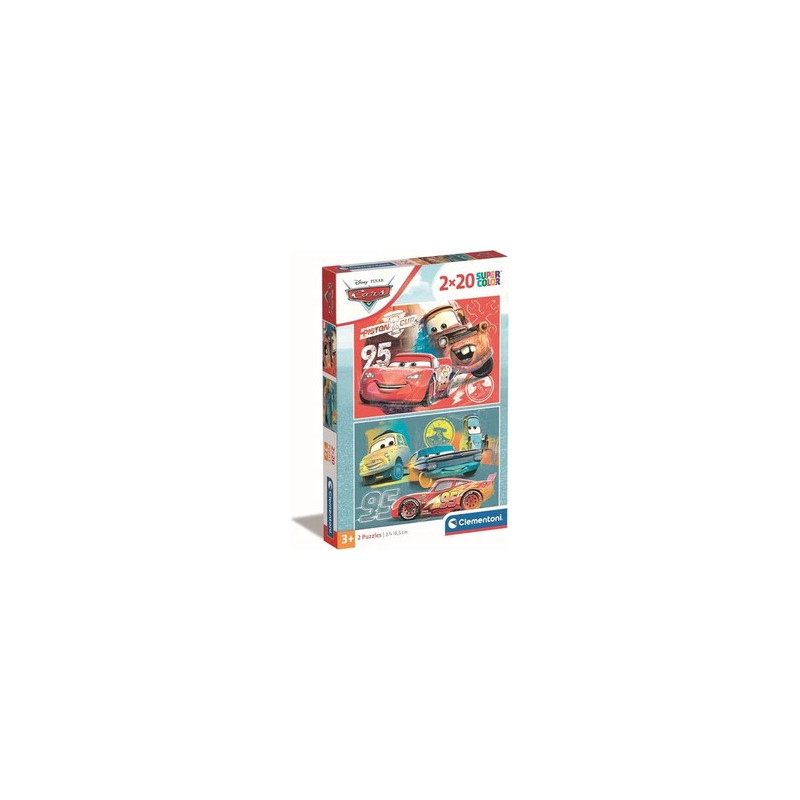 2x20 Puzzle cars