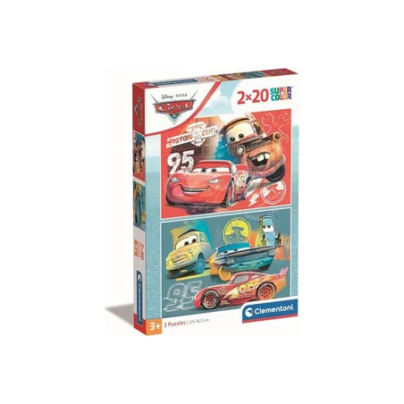 2x20 Puzzle cars