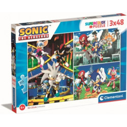 Puzzle clementoni 4 en 1 Sonic