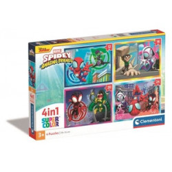 puzzle 4in1 spiderman