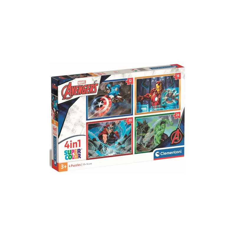 puzzle 4in1 avengers