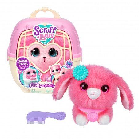 Moose Boule de poils rose