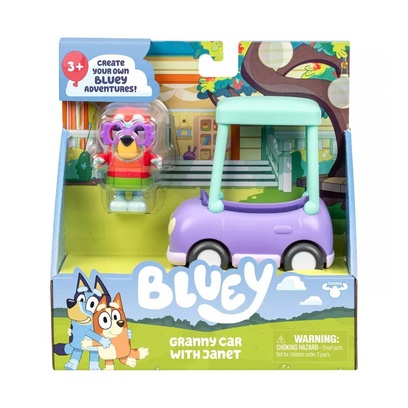 Moose La voiture de grand-mère Bluey