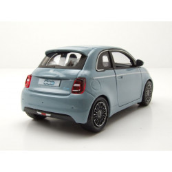 Burago 1:24 Fiat 500E bleu