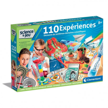 Clementoni Sciences et jeu 110 EXPÉRIENCES