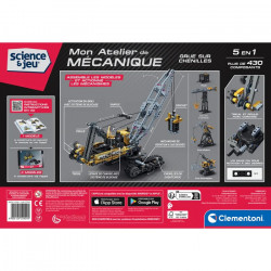 Science et jeu Grue sur chenilles