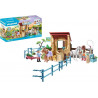Playmobil Cavalière avec box et poney