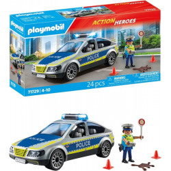 Playmobil Voiture de police son et lumière