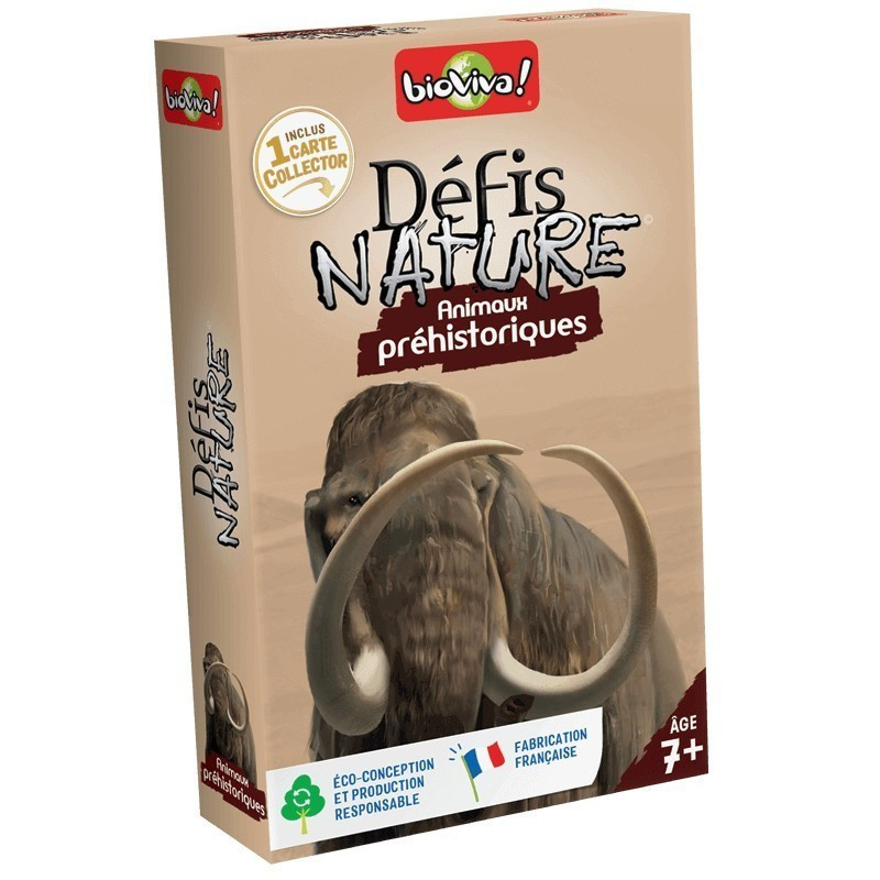 Défis Nature Animaux préhistoriques