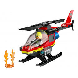 Lego 60411 L’hélicoptère de secours des pompiers