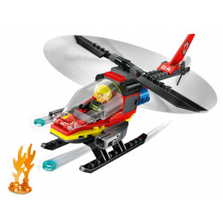 Lego 60411 L’hélicoptère de secours des pompiers