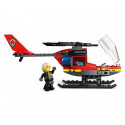 Lego 60411 L’hélicoptère de secours des pompiers