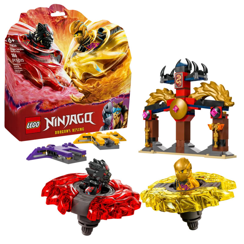 Lego 71826 Pack de combat Spinjitzu du dragon