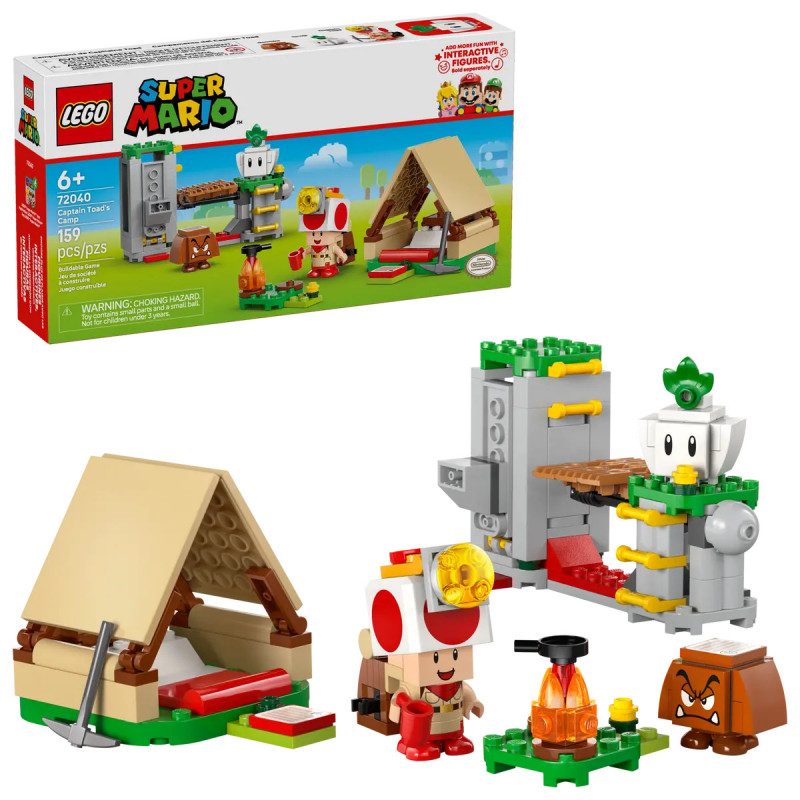 Lego 72040 Campement du capitaine Toad