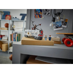 Lego 76321 La scène du train de Spider-Man et Docteur Octopus