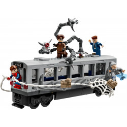 Lego 76321 La scène du train de Spider-Man et Docteur Octopus