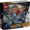 Lego 76320 Iron Man et War Machine contre les drones de Hammer