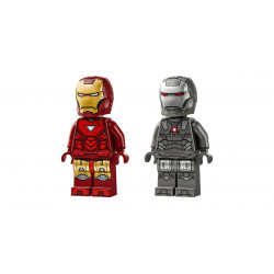 Lego 76320 Iron Man et War Machine contre les drones de Hammer
