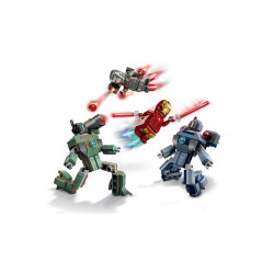 Lego 76320 Iron Man et War Machine contre les drones de Hammer