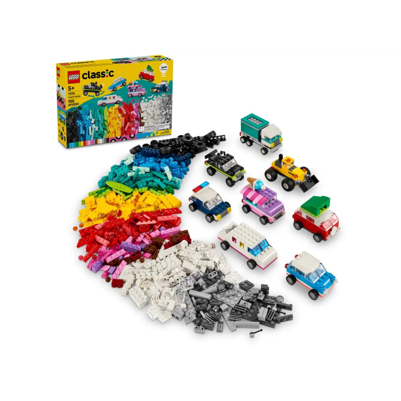 LEGO 11036 Les véhicules créatifs