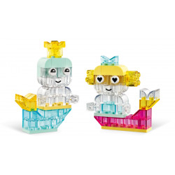 Lego 11040 Briques de construction colorées et translucides