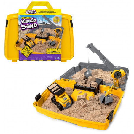 Kinetic Sand Valisette construction