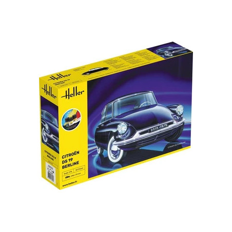 Heller 1 16 Citroen Ds 19 Avec peintures et accessries
