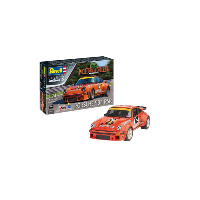 Revell Jagermeister Motorsport Porsche 911 934 RSR