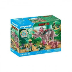 Playmobil Triceratops et bébé