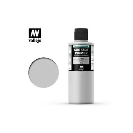 Base acrylique polyurethane 200ml gris