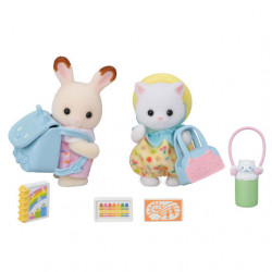 Sylvanian Duo bébé promenade