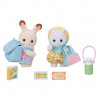 Sylvanian Duo bébé promenade