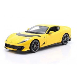 Burago Ferrari 812 Competizion 2021 Jaune Giallo Modena