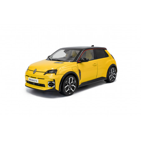 Solido 1 18 Renault 5 R5 E Tech Jaune 2024