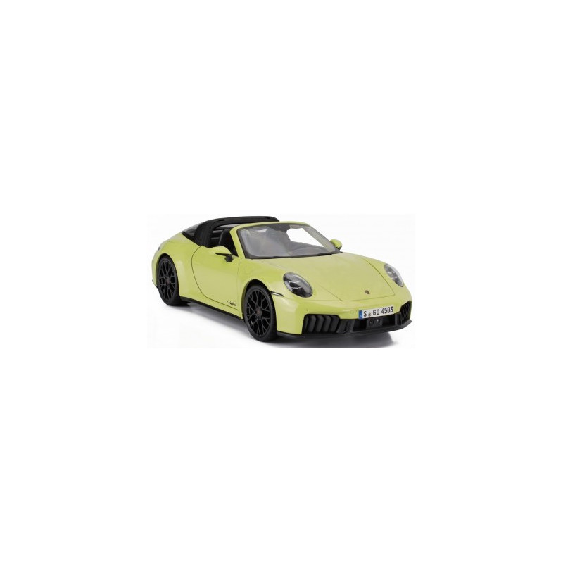 Maisto Porsche 911 Targa 4 GTS Hybrid 2024 Jaune