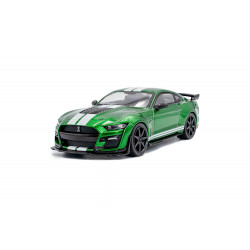 Solido 1 43 Ford Mustang Shelby Gt500 vert Métal avec bandes Fast track