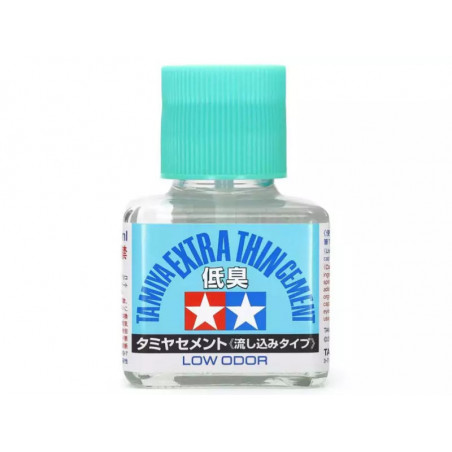 Tamiya Colle extra fluide sans odeur Turquoise