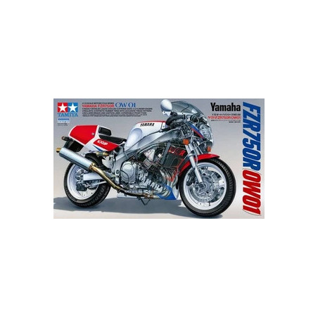 Maquette Tamiya Moto Yamaha Fzr 750 R 0w01 1 24
