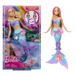 Barbie Sirene fleurs magiques
