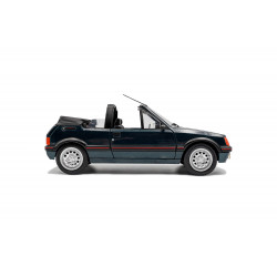 Solido 1.18 Peugeot 205 Cti Cabriolet vert métal 1986