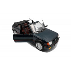 Solido 1.18 Peugeot 205 Cti Cabriolet vert métal 1986