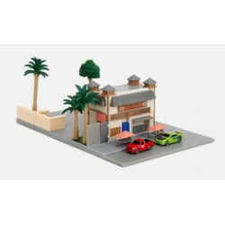 Jada Nano scene Fast and Furious Toretto cafe