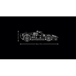 Lego Ford GT40 MKII 1966 42223 La voiture de course 1966 Ford