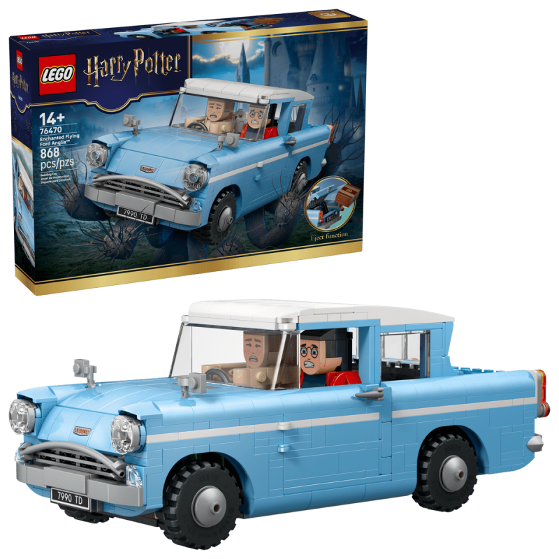 Lego Harry Potter la Ford Anglia ensorcelée 76470